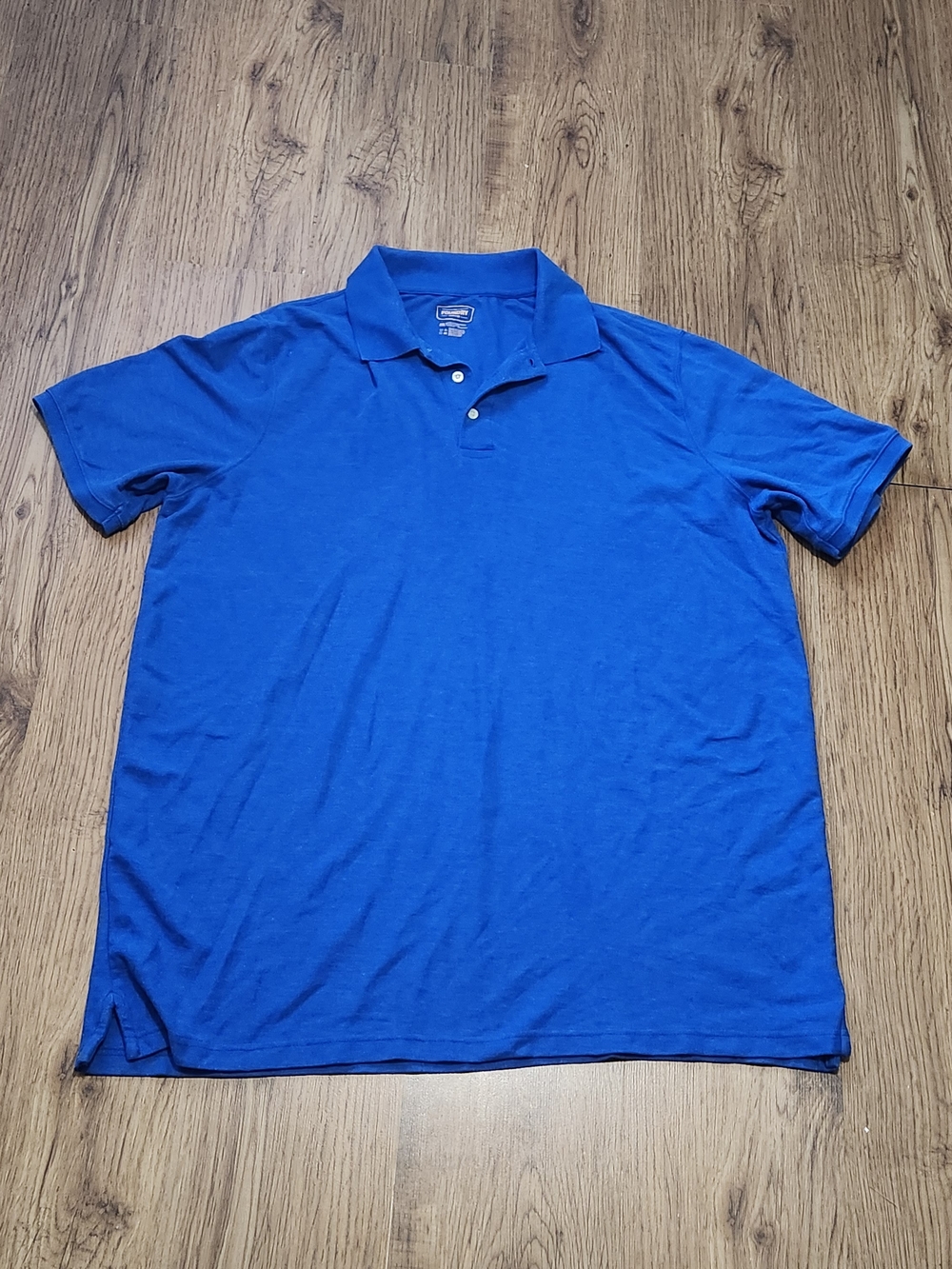 The Foundry Supply Co. Men's Bright Blue Short-Sleeve Polo